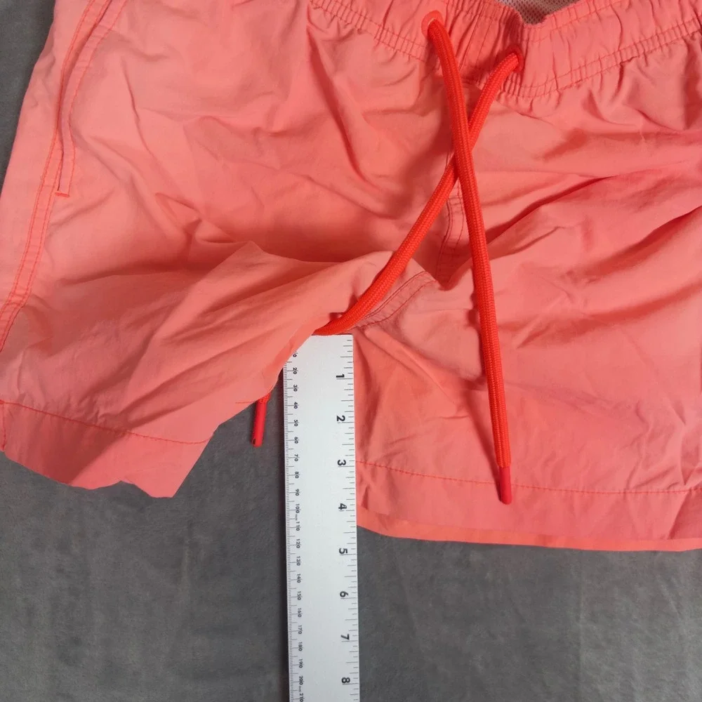 Superdry Swim Shorts Mens Size M Coral Pink Studios Mesh Lined Trunks Beachwear